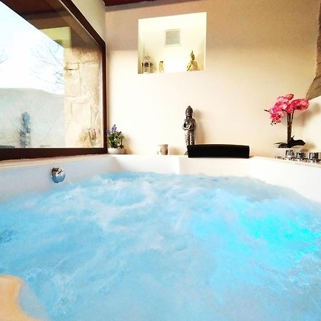 Apartamentos La Rosa Y El Pastor Guijo de Santa Barbara Bagian luar foto