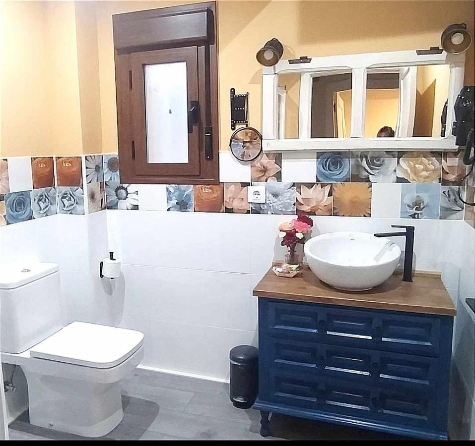 Apartamentos La Rosa Y El Pastor Guijo de Santa Barbara Bagian luar foto
